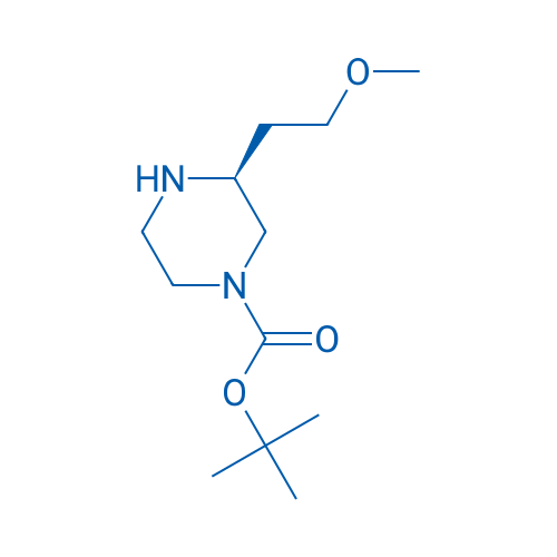 (S)-tert-Butyl 3-(2-methoxyethyl)piperazine-1-carboxylate 1g