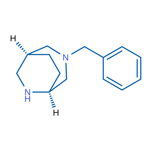 Rac-(1S,5S)-3-benzyl-3,6-diazabicyclo[3.2.2]nonane 1g