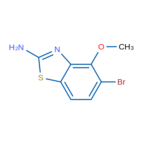 5-Bromo-4-methoxy-1,3-benzothiazol-2-amine 1g