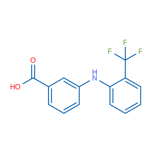 3-((2-(Trifluoromethyl)phenyl)amino)benzoic acid 1g