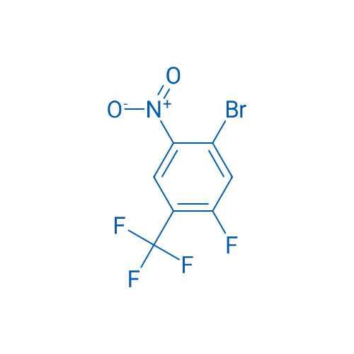 1-Bromo-5-fluoro-2-nitro-4-(trifluoromethyl)benzene 100mg