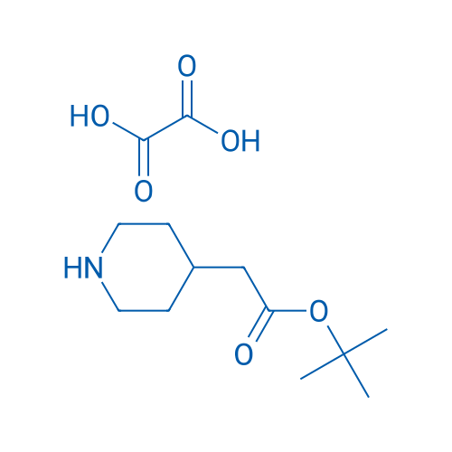 tert-Butyl 2-(piperidin-4-yl)acetate oxalate 100mg