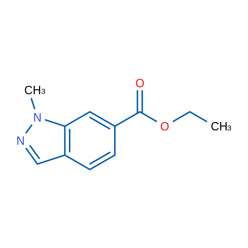 Ethyl 1-methyl-1H-indazole-6-carboxylate 1g