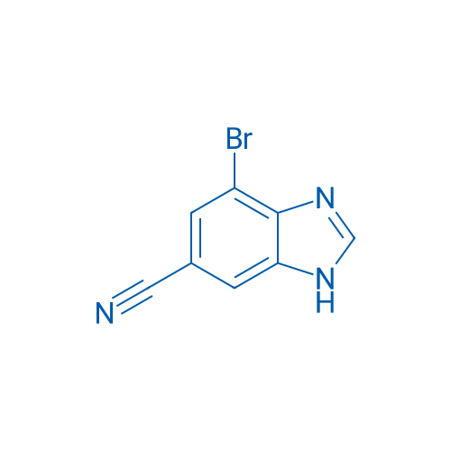 4-Bromo-1H-benzo[d]imidazole-6-carbonitrile 1g