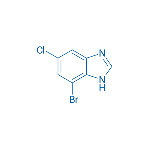 7-Bromo-5-chloro-1H-benzo[d]imidazole 250mg