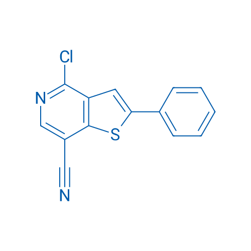 4-Chloro-2-phenylthieno[3,2-c]pyridine-7-carbonitrile 10mg