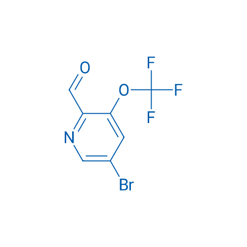 5-Bromo-3-(trifluoromethoxy)picolinaldehyde 250mg