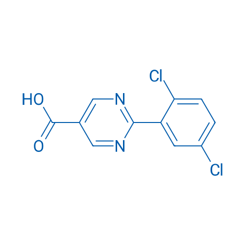 2-(2,5-Dichlorophenyl)pyrimidine-5-carboxylic acid 1g