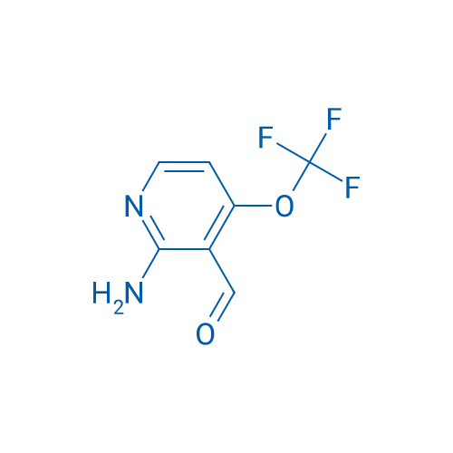 2-Amino-4-(trifluoromethoxy)nicotinaldehyde 50mg