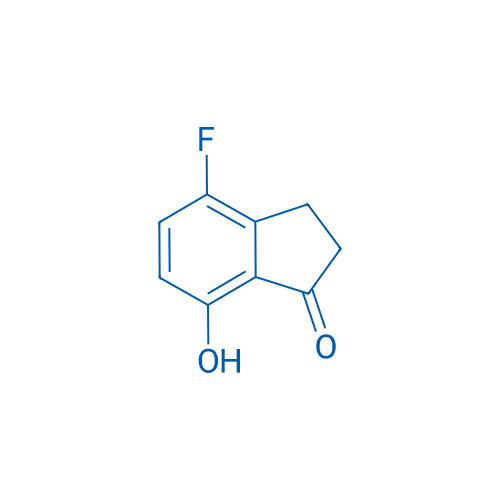 4-Fluoro-7-hydroxy-2,3-dihydro-1H-inden-1-one 250mg