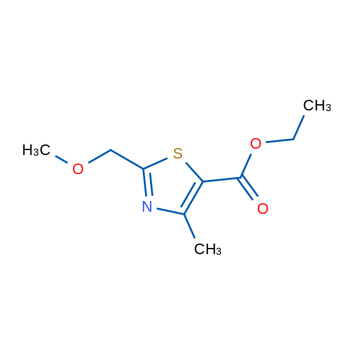 Ethyl 2-(methoxymethyl)-4-methylthiazole-5-carboxylate 1g