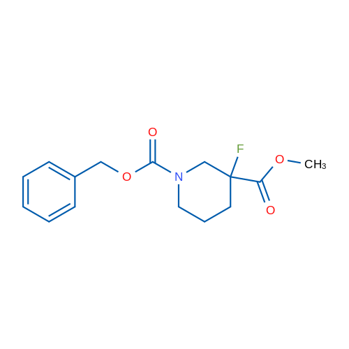Methyl 1-Cbz-3-fluoropiperidine-3-carboxylate 5g
