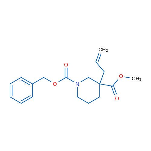 Methyl 1-Cbz-3-allylpiperidine-3-carboxylate 10g