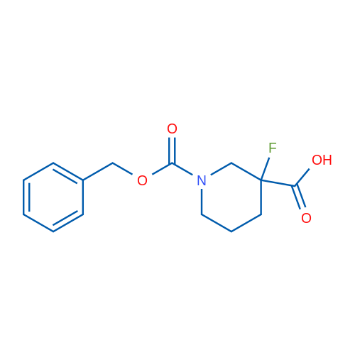 1-Cbz-3-fluoropiperidine-3-carboxylic Acid 5g