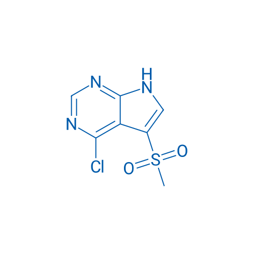4-Chloro-5-(methylsulfonyl)-7H-pyrrolo[2,3-d]pyrimidine 1g