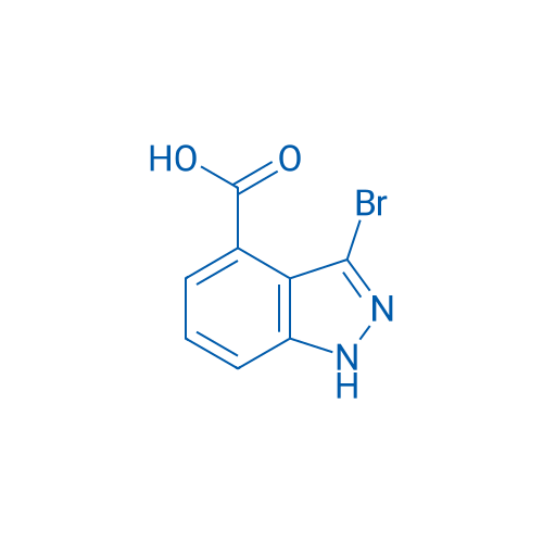 3-Bromo-1H-indazole-4-carboxylic acid 1g