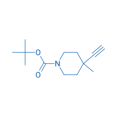 tert-Butyl 4-ethynyl-4-methylpiperidine-1-carboxylate 250mg