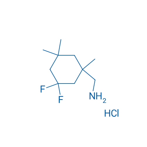 (3,3-Difluoro-1,5,5-trimethylcyclohexyl)methanamine hydrochloride 1g