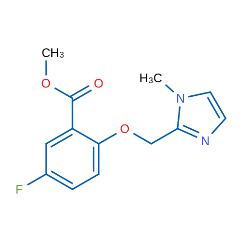 Methyl 5-fluoro-2-((1-methyl-1H-imidazol-2-yl)methoxy)benzoate 1g