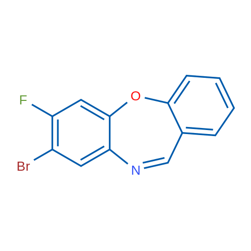 8-Bromo-7-fluorodibenzo[b,f][1,4]oxazepine 1g