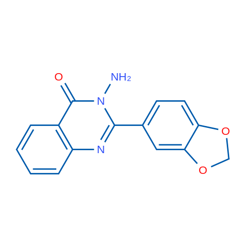 3-Amino-2-(benzo[d][1,3]dioxol-5-yl)quinazolin-4(3H)-one 1g