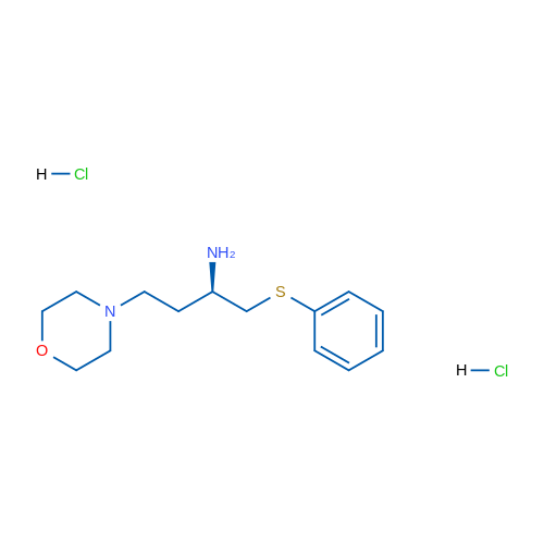 (R)-4-Morpholino-1-(phenylthio)butan-2-amine dihydrochloride 250mg