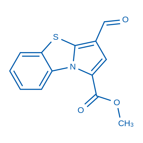 Methyl 3-formylbenzo[d]pyrrolo[2,1-b]thiazole-1-carboxylate 1g