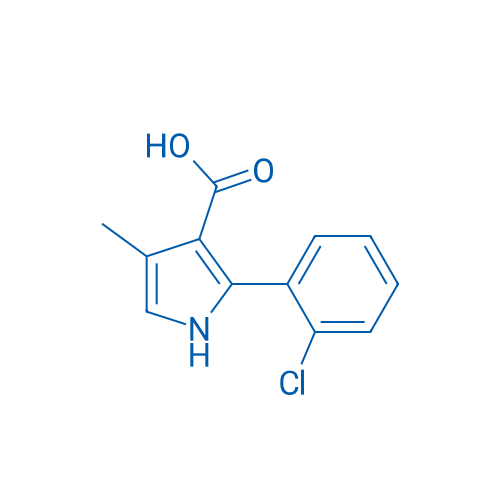 2-(2-Chlorophenyl)-4-methyl-1H-pyrrole-3-carboxylic acid 100mg