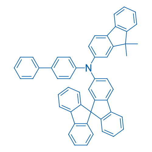 N-([1,1'-Biphenyl]-4-yl)-N-(9,9-dimethyl-9H-fluoren-2-yl)-9,9'-spirobi[fluoren]-2-amine 250mg