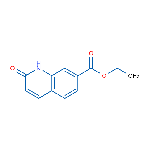 Ethyl 2-oxo-1,2-dihydroquinoline-7-carboxylate 1g