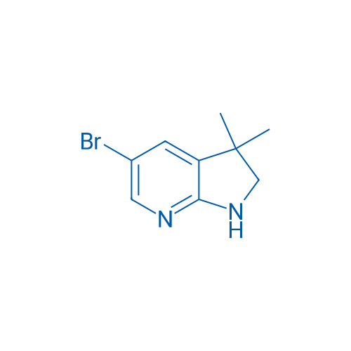 5-Bromo-3,3-dimethyl-2,3-dihydro-1H-pyrrolo[2,3-b]pyridine 1g
