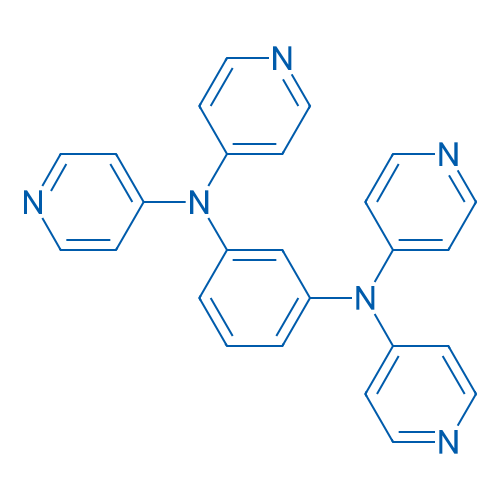 N1,N1,N3,N3-Tetra(pyridin-4-yl)benzene-1,3-diamine 100mg