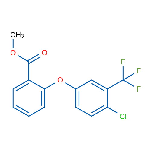 Methyl 2-[4-chloro-3-(trifluoromethyl)phenoxy]benzoate 1g