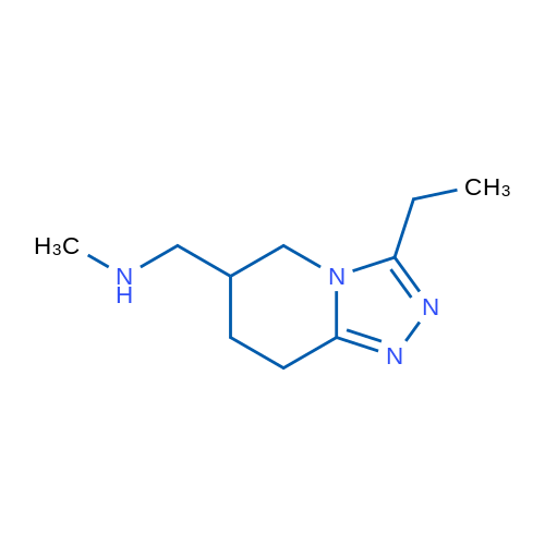 1-(3-Ethyl-5,6,7,8-tetrahydro-[1,2,4]triazolo[4,3-a]pyridin-6-yl)-N-methylmethanamine 1g