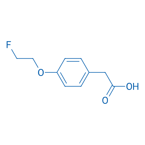 2-(4-(2-Fluoroethoxy)phenyl)acetic acid 250mg