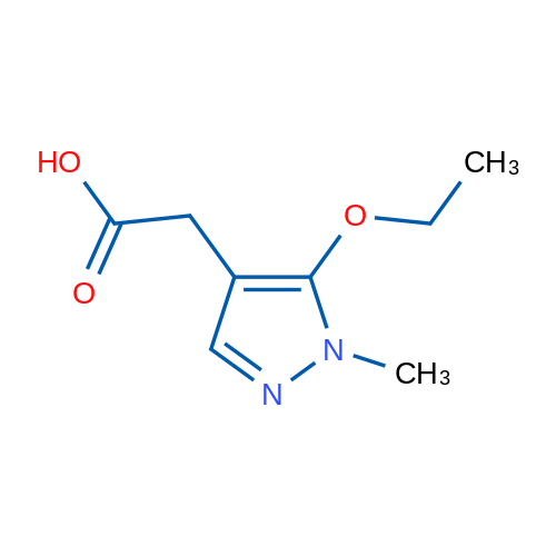 2-(5-Ethoxy-1-methyl-1H-pyrazol-4-yl)acetic acid 1g