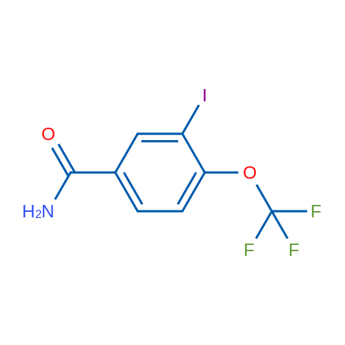 3-Iodo-4-(Trifluoromethoxy)benzamide 5g