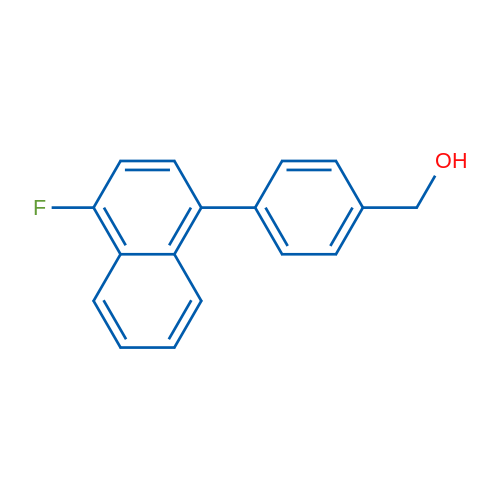 (4-(4-Fluoronaphthalen-1-yl)phenyl)methanol 1g