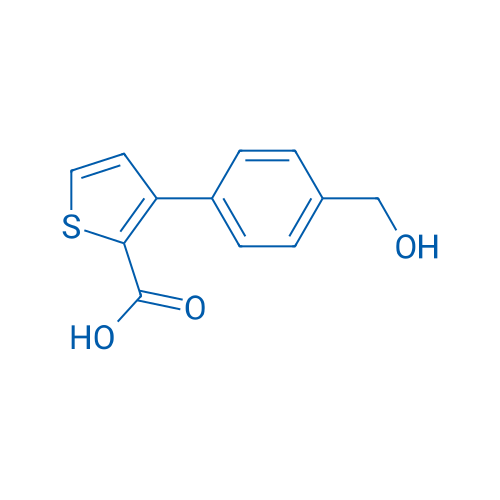 3-(4-(Hydroxymethyl)phenyl)thiophene-2-carboxylic acid 1g