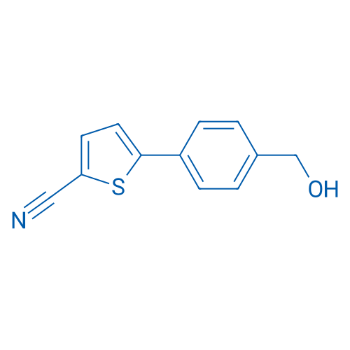 5-(4-(Hydroxymethyl)phenyl)thiophene-2-carbonitrile 1g