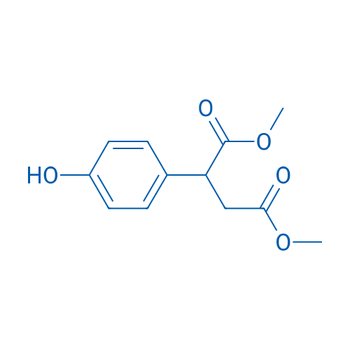 Dimethyl 2-(4-hydroxyphenyl)succinate 1g