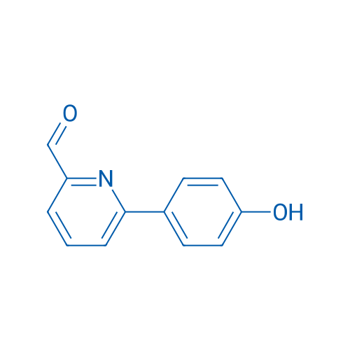 6-(4-Hydroxyphenyl)picolinaldehyde 250mg