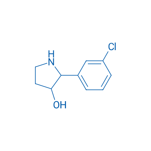 2-(3-Chlorophenyl)pyrrolidin-3-ol 1g