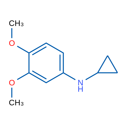 N-Cyclopropyl-3,4-dimethoxyaniline 1g