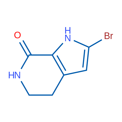 2-Bromo-5,6-dihydro-1H-pyrrolo[2,3-c]pyridin-7(4H)-one 1g