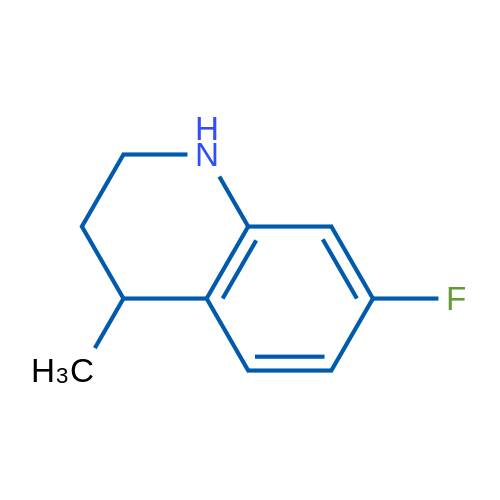 7-Fluoro-4-methyl-1,2,3,4-tetrahydroquinoline 1g