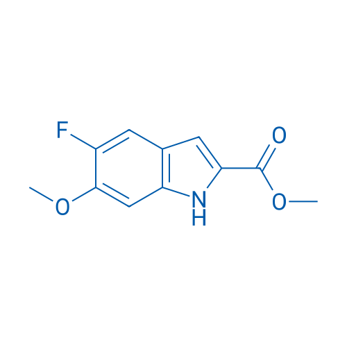 Methyl 5-fluoro-6-methoxy-1H-indole-2-carboxylate 5g