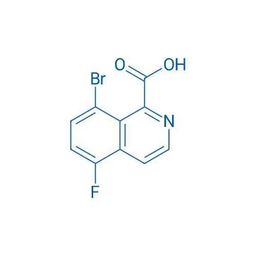 8-Bromo-5-fluoroisoquinoline-1-carboxylic acid 1g