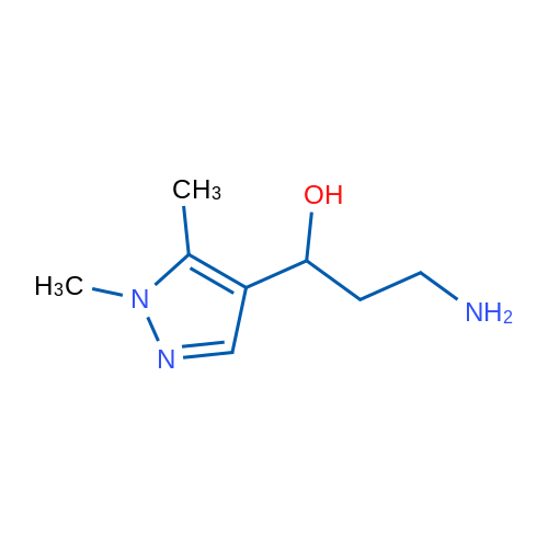 3-Amino-1-(1,5-dimethyl-1H-pyrazol-4-yl)propan-1-ol 1g