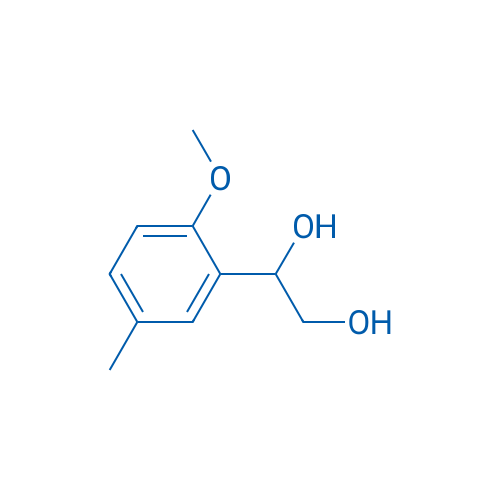 1-(2-Methoxy-5-methylphenyl)ethane-1,2-diol 1g